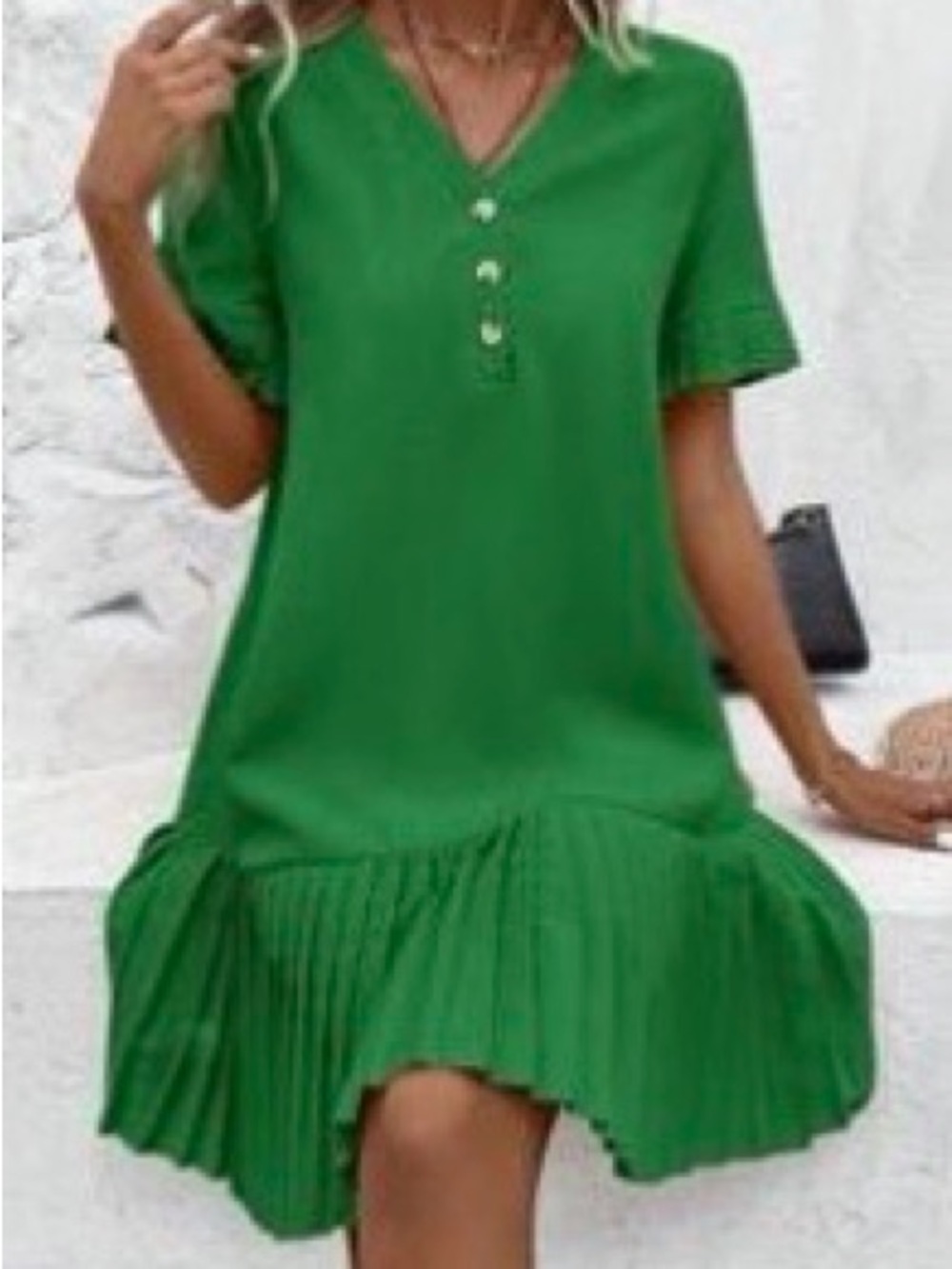 SHEIN Green Dress- XL